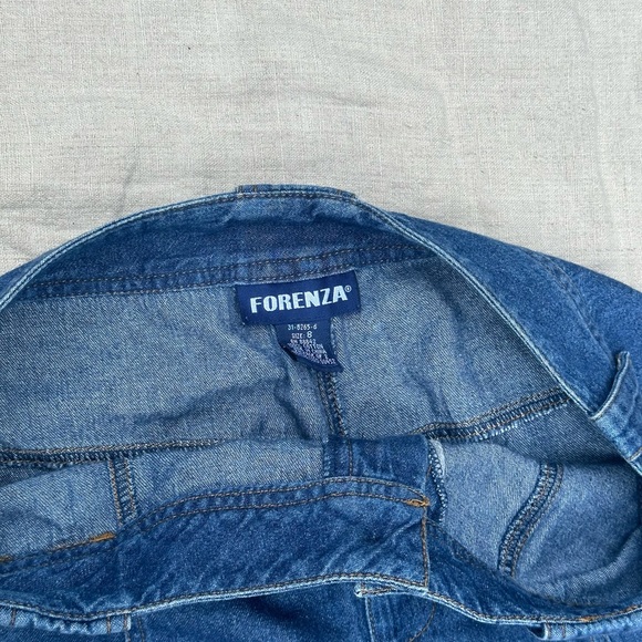 Vintage Forenza Retro Women’s Wide Leg High Rise Jeans - 8 - Picture 3 of 4